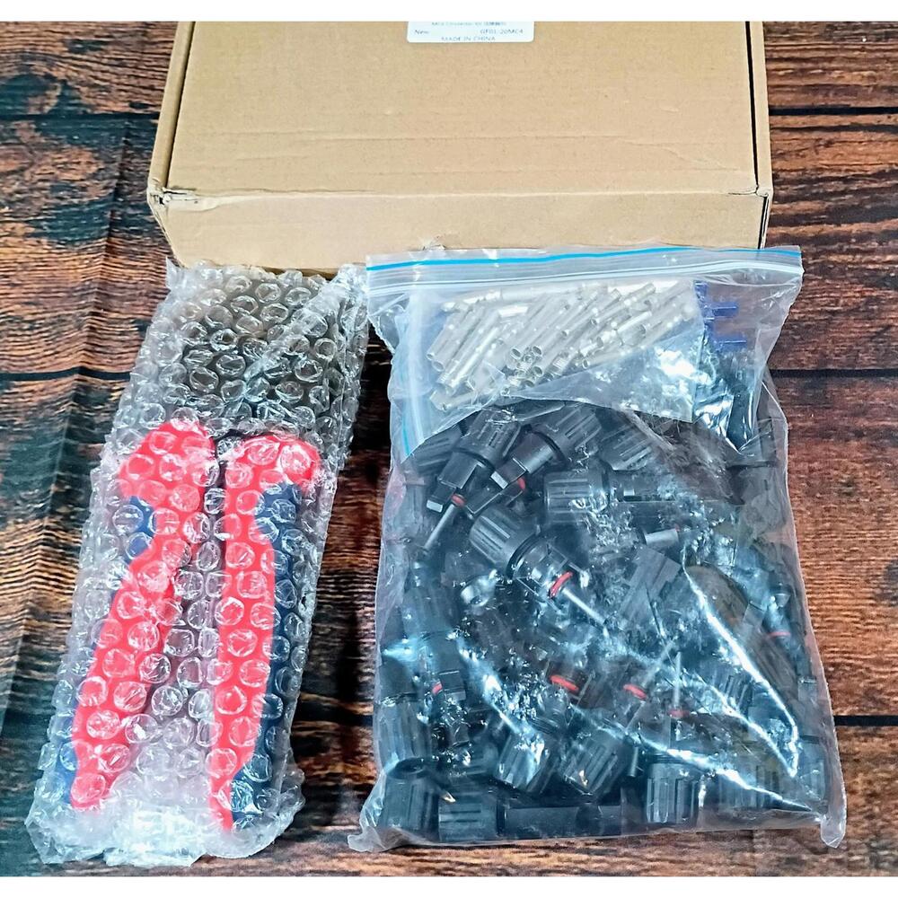 Electrical Connector‎ Kit with Crimping Tool